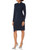 Tommy Hilfiger Women's Sheath Dress, Dark Blue Sky, 4