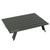 ROCK CLOUD Portable Compact Beach Table Aluminum Ultralight Mini Folding Camping Table?Black - Large
