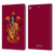 Head Case Designs Officially Licensed Harry Potter Gryffindor Crest Chamber of Secrets I Leather Book Wallet Case Cover Compatible with Apple iPad 10.2 2019/2020/2021