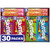 SKITTLES & STARBURST Variety Pack Full Size Chewy Candy Assortment, 62.79 oz, 30 Bars