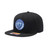 Fan Ink Manchester City - Club Ink Flat Peak Snapback Hat Black