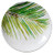 Merritt - Melamine Round Salad Plate - Tropical Fern - 8"