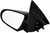 Dorman 955-520 Driver Side Manual Door Mirror Compatible with Select Chevrolet / Geo Models, Black