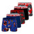 CRAZYBOXER The Incredibles Men's Boxer Briefs (Pack 5)