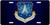 Premium Aluminum License Plate - U.S. Air Force Space Command (AFSPC), Emblem
