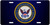 Premium Aluminum License Plate - U.S. Military Sealift Command (MSC), Emblem