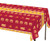 Creative Converting 330558 54" x 108" USC Trojans Plastic Banquet Table Cover, Multicolor