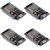 DORHEA 4PCS ESP32 Development Board Type-C USB WiFi + Bluetooth ESP-WROOM-32 2.4GHz Dual Core WiFi NodeMCU Processor ESP32-DevKitC-32