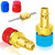 R1234yf to R134a Adapter, 1234yf to 134a Adapter Kit, R1234yf to R134a Conversion Adapters, High/Low Pressure Side R134a Adapter Convert to R1234yf, for Car Air-Conditioning R1234yf System Charging
