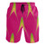 RunningBear Men's Swim Trunks Pockets - Food Patterns Fruit Dragonfruit Beach Short for Men Beach Board Shorts Multi