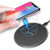 Wireless Charger, KAMII Ultra Slim Wireless Charging Pad for iPhone X, iPhone 8/ 8 Plus, Samsung Galaxy S9 S9 Plus Note 8 S8 S8 Plus S7 S7 Edge Note 5 S6 Edge Plus and Qi-Enabled Devices (Black)