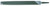 Nicholson - 07851N Long Angle Lathe Hand File, American Pattern, Single Cut, Rectangular, Fine, 12" Length