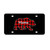 Plaid Mama Bear Car Front License Plate Aluminum Rust-Proof Plates Tag Decorative for Men Women