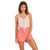 Volcom Women's Regular Lived in Lounge Fleece Sweat Shorts, Electric Coral, Medium