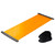 iayokocc Slide Board,Exercise Equipment for Low-Impact Indoor Home Workouts and Sports Training,Workout Board for Fitness Training with Shoe Booties(Orange)
