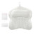 Olaemuo Bath Pillow Ergonomic Bathtub Pillow, Bath Bathtub Pillows for Tub for Head and Neck Support, Bath Tub Shower Pillow Headrest, Spa Bath Tub Pillow for Bubble Bath with 6 Suction Cups-White