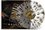 Lost Souls - Clear W Gold/black Splatter