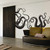 DigTour WallArt Octopus Tentacles Vinyl Wall Decal Sea Monster Sticker Kraken Decal Squid Wall Graphic Home Art Decoration Slate Gray