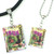Heidi Johanna Spyri Clay Mini Book Pendant Necklace You Pick Chain or Cord