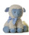 Aurora World Plush Blue Baby Boy Lamb, 9"