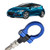 JGR Front Bumper Tow Hooks Round Track Racing For 2010-2014 Honda Fit 2nd Gen 2011-2014 Honda Insight 2011 - Up Honda CR-Z (Blue)