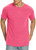 NITAGUT Men's Short Sleeve Crew Neck T-Shirts Cotton Fresh Classic Tees for Men Large Hot Pink NITAGUT Men's Short Sleeve Crew Neck T-Shirts Cotton Fresh Classic Tees for Men Large Hot Pink