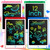 4 Pcs LCD Writing Tablet Doodle Board for Kids 12 Inch Digital Drawing Pad with Colorful Screen Erasable Doodle Scribbler Educational Learning Gift for 3-10 Years Old Girls Boys (White Border)