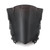Motorcycle Front Windscreen Windshield Protection ABS Plastic Wind Deflector Fit for Yamaha R25 R3 2014-2018 (Black)