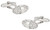 Cuff-Daddy Crystal Cone Cufflinks with Presentation Box