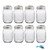 CEO_ARNOLD Mason Jars Regular Mouth Pint 16-Ounces with Lids and Bands, (Set of 8). with 1 cat toy mouse.