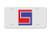 US Army Division - 69th Infantry Division SSI - White Aluminum License Plate