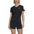 adidas Women's Own The Run Tee, Core Black, Large