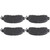 SCITOO Ceramic Brake Pads, 4pcs Front Brake Pads Brakes Kits fit for 2013-2019 for Nissan Altima,2014-2018 for Nissan Leaf