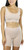 ToBeInStyle Women's Trendy Seamless Bra and Short Set - Nude - M/L