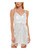 Speechless Womens White Zippered Spaghetti Strap Surplice Neckline Short Party Shift Dress Juniors 7