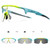 SCVCN Photochromic Cycling Glasses Mountain Bike Gasses Men Women MTB Glasses Clear Bicycle Riding Glasses Biking Sunglasses Cycle Glasses Motorcycle Road Bike Cycling Sunglasses TR90 Dark Gray