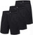 3 Pack Men's 7" Workout Running Shorts Quick Dry Athletic Shorts Elastic Waistband Gym Activewear Short with Pockets