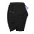 Tennis Skirt for Women with Pockets Athletic Skort Stretchy Knee Length Golf High Waist Skirt Drawstring Shorts Black Small