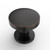 Amerdeco 10 Pack Oil Rubbed Bronze Cabinet Knobs Single Hole Cabinet Pulls Round Kitchen Cabinet Knobs Drawer Knobs Dresser Knobs and Pulls for Bathroom Cabinets ZH0051