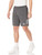 adidas Men's Standard Own The Run Shorts, Grey Six/Reflective Silver, X-Small