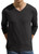 Sailwind Mens V-Neck Wool Knit Casual Pullover Sweater Dark Gray