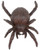 Cast Iron Halloween Spider Garden Statue Patio Yard