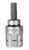 GEARWRENCH 89014 1/4" Drive Pass Thru Hex Bit SAE Socket 1/16", Black