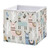 Emelivor Cactus Llama Cube Storage Bin Foldable Storage Cubes Waterproof Toy Basket for Cube Organizer Bins for Kids Nursery Book Bathroom Closet Girls Boys - 15.75x10.63x6.96 IN