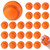 Outus 24 Pack Practice Soft Baseballs Kids Foam Training Baseballs 2.75 Inch Sports Colored Baseballs for Indoor Outdoor Teenager Youth Players Safely Practice Hitting (Orange)