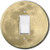Rikki Knight RND-LSPROCK-175 Planet Moon Round Single Rocker Light Switch Plate