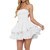 Juakoso Women Y2k Off Shoulder Tube Short Dress Chic Backless Bodycon Strapless Mini Dress Sexy Corset Party Dress Clubwear
