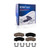 Detroit Axle - Front Ceramic Brake Pads w/Hardware Kit for Sedan, Coupe & Wagon