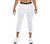 Nike Pro Dri-FIT Men's 3/4 Tights (Regular, White/Black, Large)