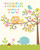 8-Count Thank You Notes, Happi Tree Sweet Baby